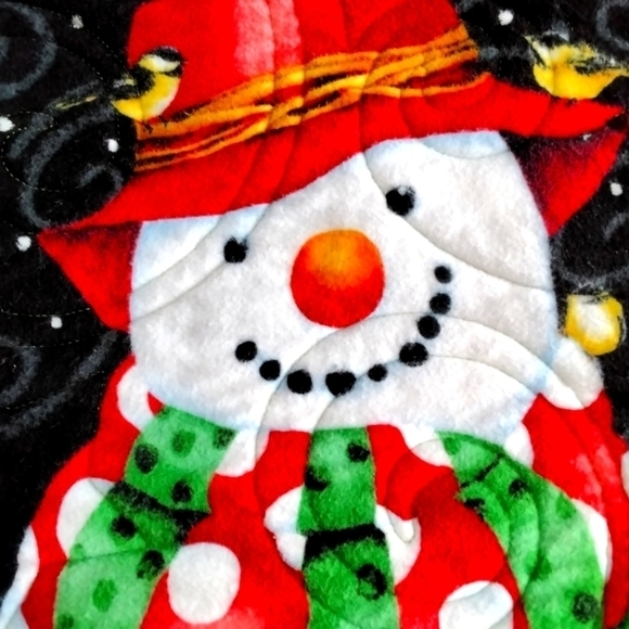 Winter Holidays Quilt / Crib /Lap/Floor - Picture 3 of 9